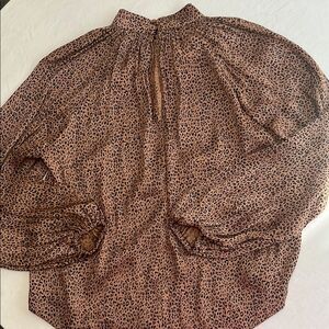 Gap (S) Leopard Print Women's Top